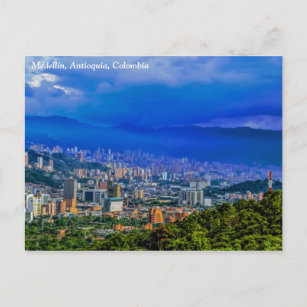 Medellín (Stadt des ewigen Frühlings) Postkarte