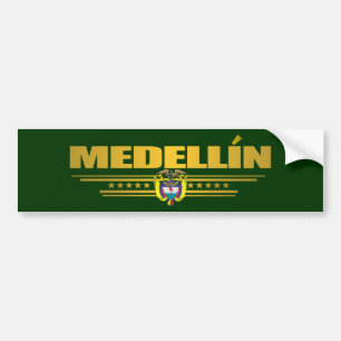 Medellin-Stolz Autoaufkleber