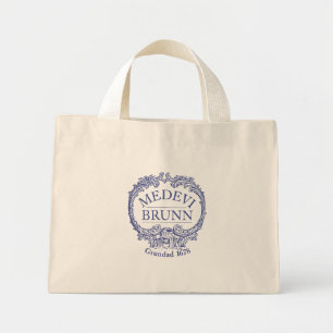 Medevi Brunn Logo Leinwand Handtasche Mini Stoffbeutel