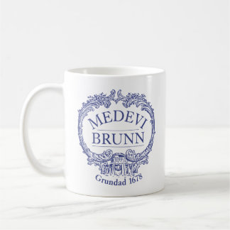 Medevi Brunn Logo-Tasse Kaffeetasse
