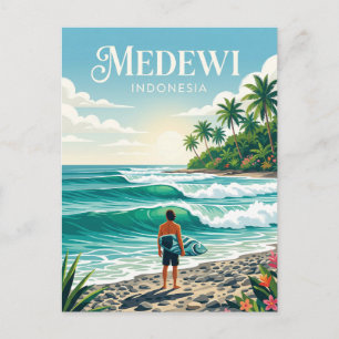 Medewi Indonesien Postkarte
