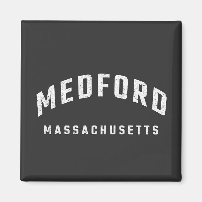 Medford Massachusetts MA Magnet (Vorne)
