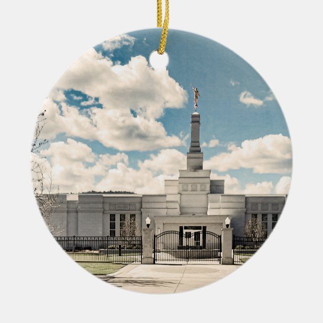 Medford Oregon Temple Ornament (Vorne)