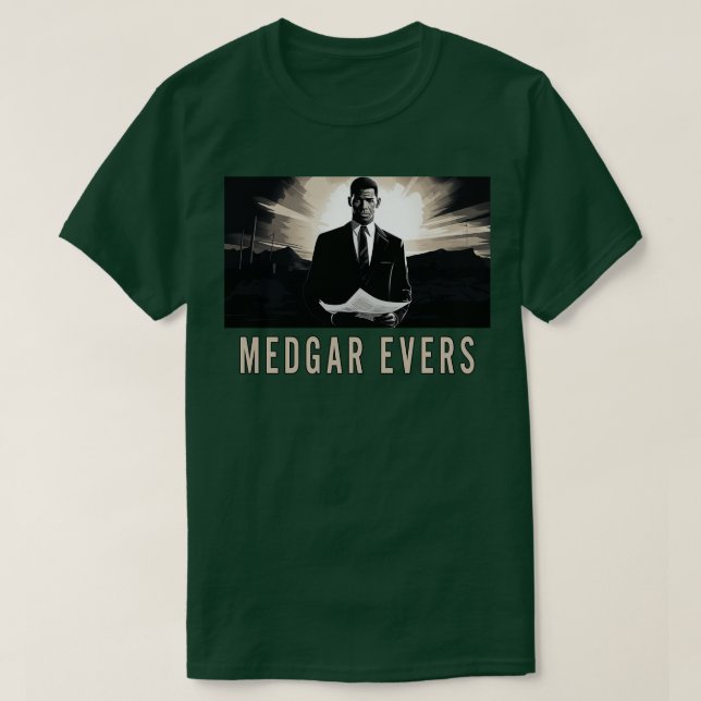 Medgar Evers T-Shirt (Design vorne)