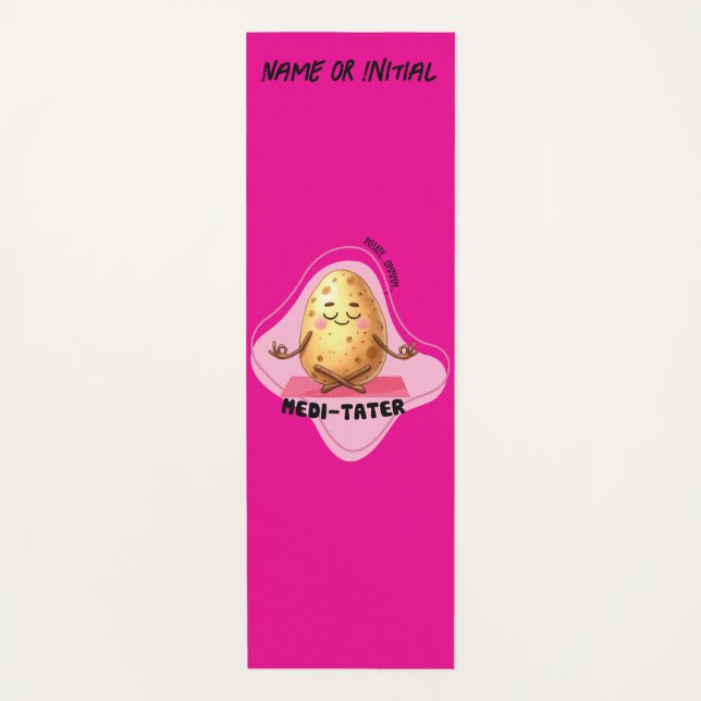 Medi-Tater, Potato Pun | Yogamatte (Vorderseite)