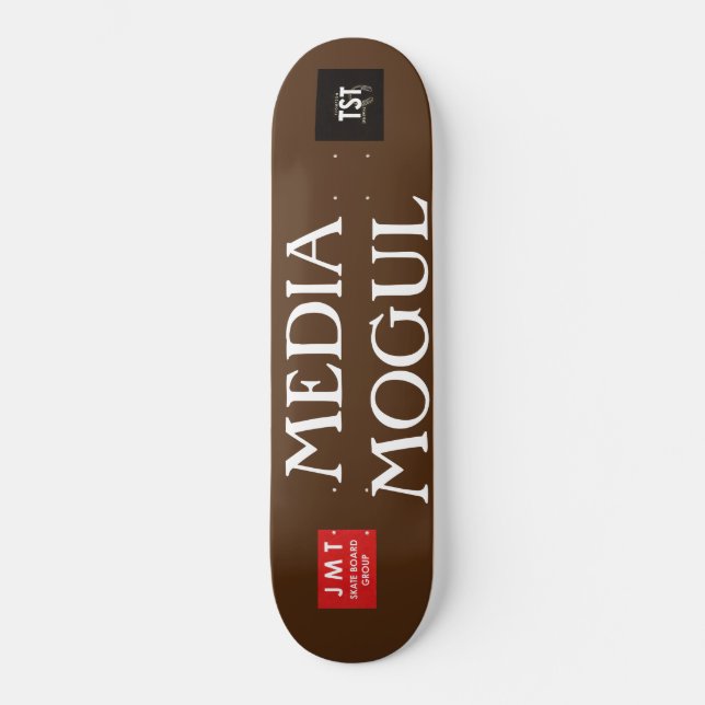 MEDIA MOGUL SKATEBOARDS / JMT SKATEBOARDS (Vorderseite)