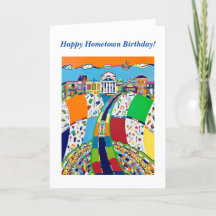 Media Pennsylvania Birthday Card
