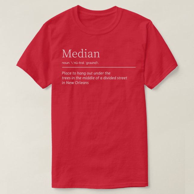 Median TShirt (Design vorne)