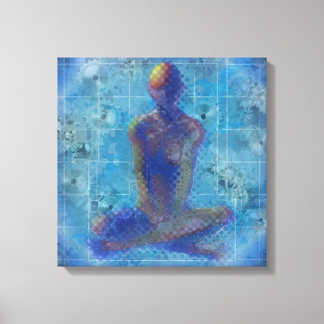 Mediation durch T.Orr Leinwanddruck (Vorderseite)