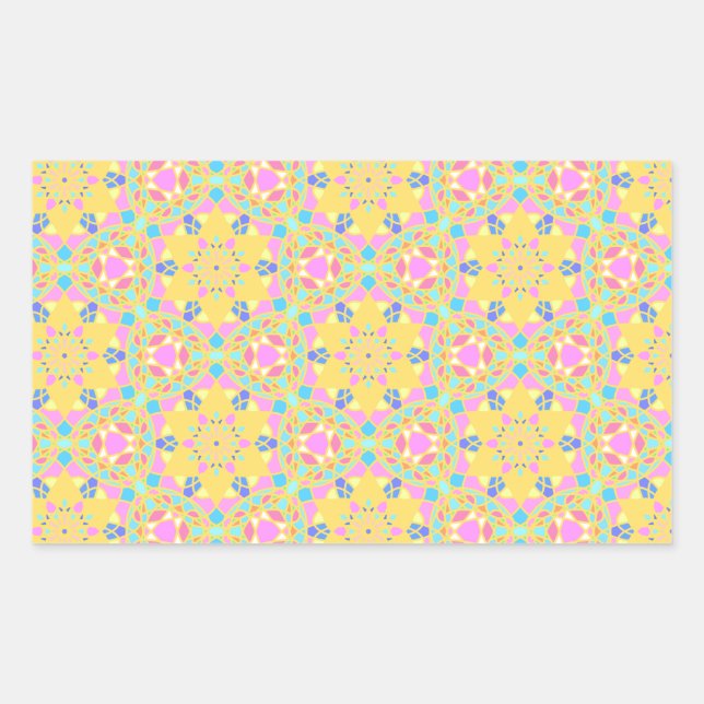 Mediationsaufkleber Rechteckiger Aufkleber (Vorderseite)