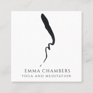 Mediationsleiter Quadratische Visitenkarte