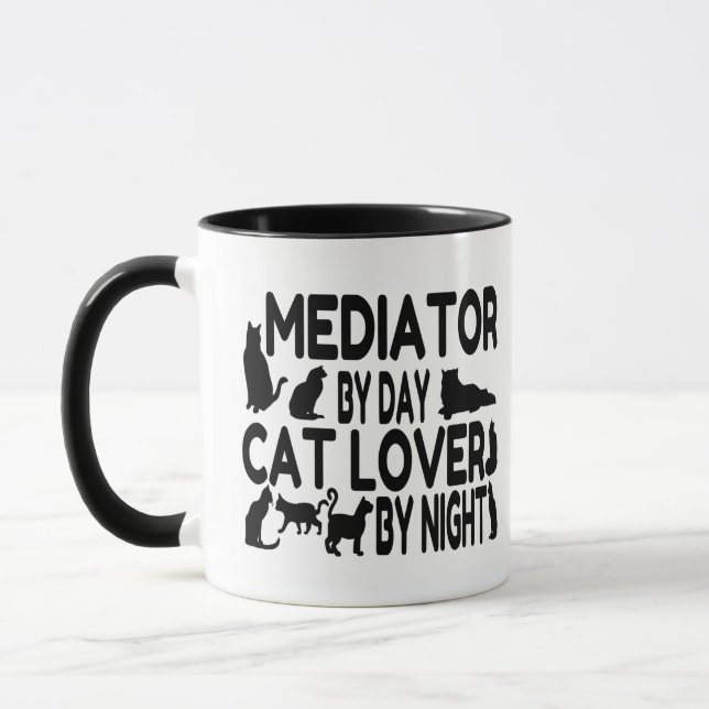 Mediator Cat Lover Tasse (Links)