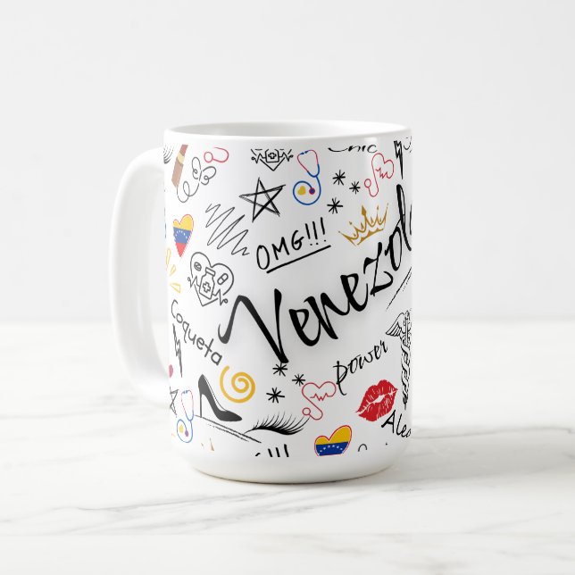 Médica General Venezolana | Orgullo Profesional ve Kaffeetasse (Vorderseite Links)