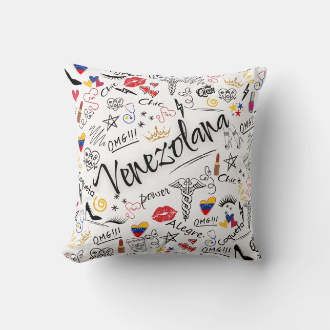 Médica General Venezolana | Orgullo Profesional ve Kissen (Vorderseite)