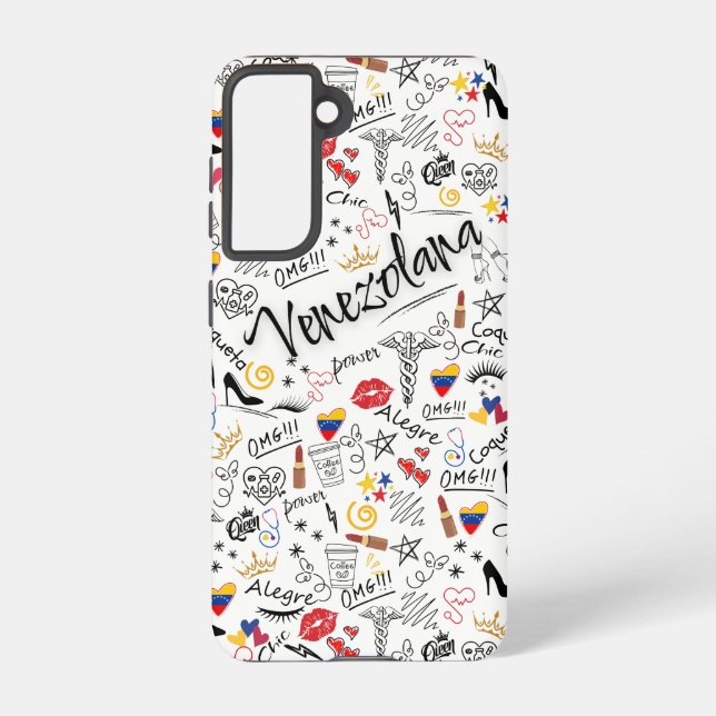 Médica General Venezolana | Orgullo Profesional ve Samsung Galaxy Hülle (Rückseite)