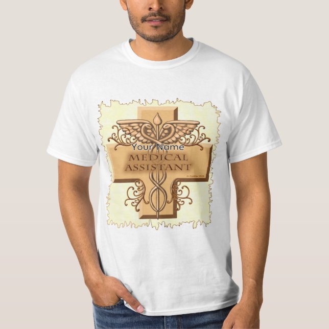 Medical Assistant Caduceus T-Shirt (Vorderseite)
