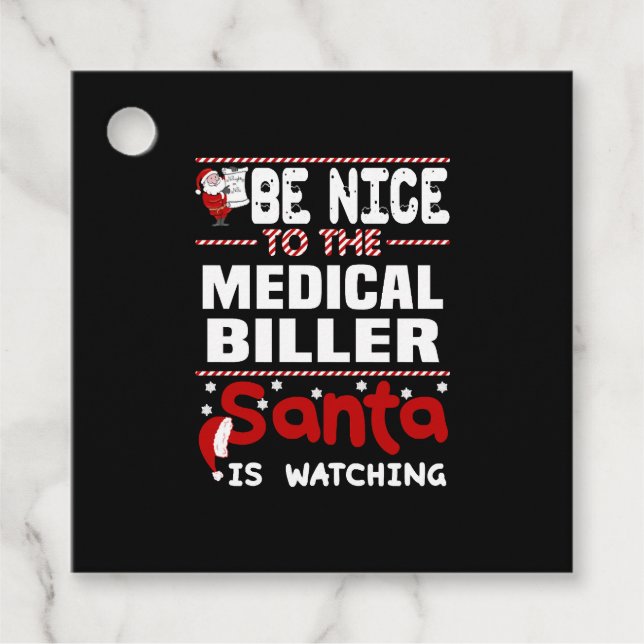 Medical Biller Geschenkanhänger (Vorderseite)