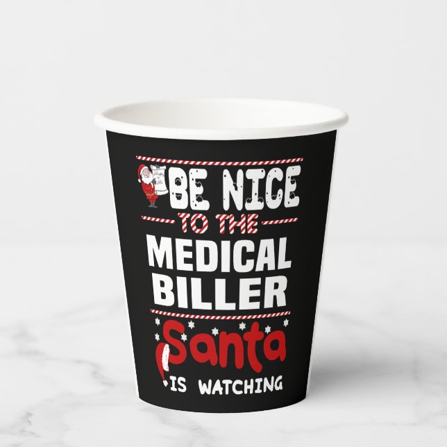 Medical Biller Pappbecher (Vorderseite)