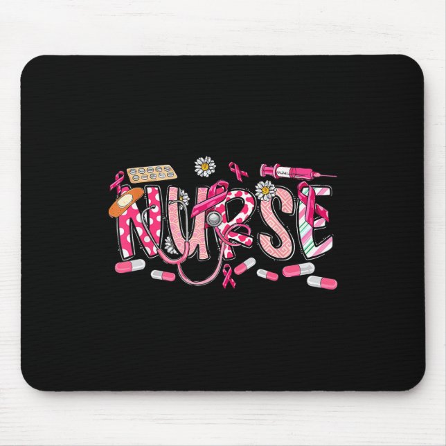 Medical Breast Cancer Aware Mousepad (Vorne)