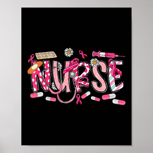 Medical Breast Cancer Aware Poster (Vorne)