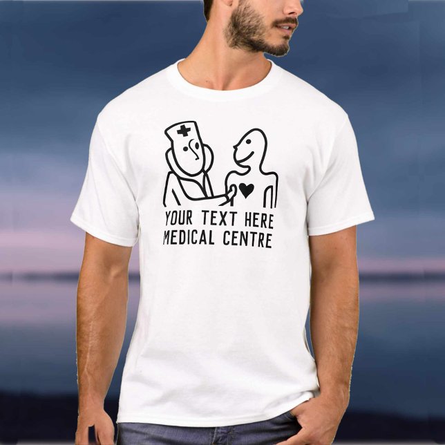 Medical Centre Heart Health Theme T-Shirt (Von Creator hochgeladen)