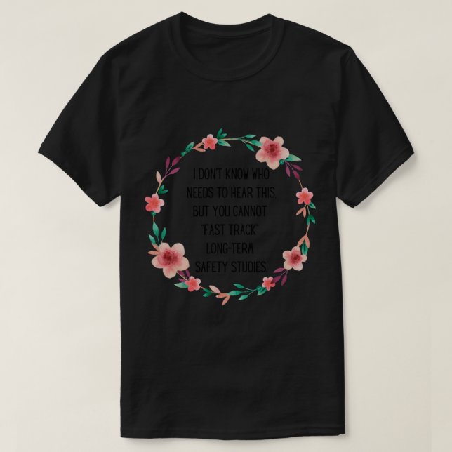 Medical Freedom Floral Design T-Shirt (Design vorne)