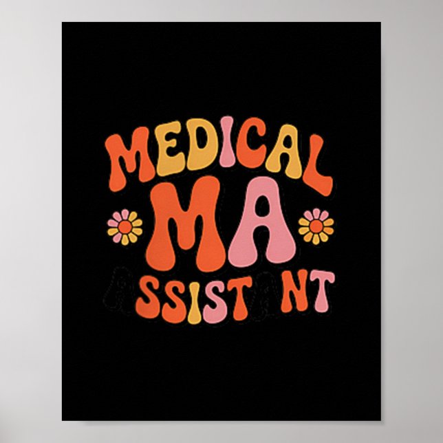 Medical Istant Ma Cma Nursing Doctor Istant Studen Poster (Vorne)