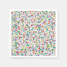 Medical Pharmacology Pill Kapsel Napkins