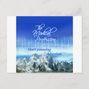 Medical Professionals ist ein Adventure_Heartbeat  Postkarte