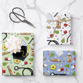 Medical School Graduation Geschenkpapier Set