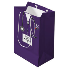 Medical School Graduation Medium Gift Bag Mittlere Geschenktüte