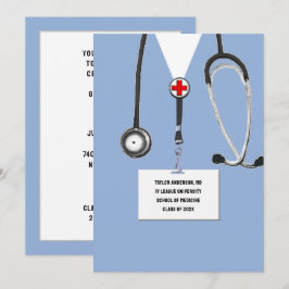 Medical School Graduation Party Einladung