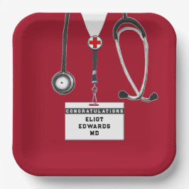 Medical School Graduation Party Pappteller