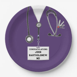 Medical School Graduation Party Pappteller