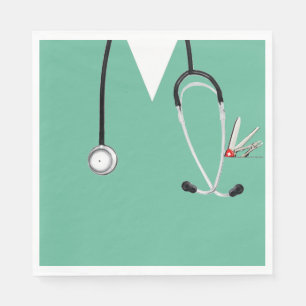 Medical School Graduation Party Serviette