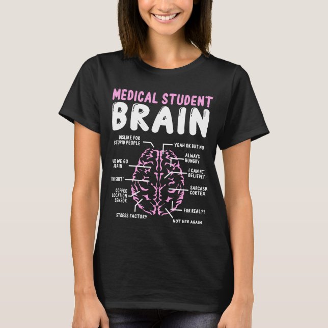 Medical Student Graduation Medical School Graduate T-Shirt (Vorderseite)