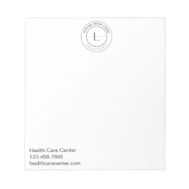 Medical stuff Doctor Nurses helpining Notizblock