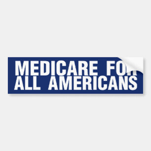 Medicare für alle Amerikaner Autoaufkleber