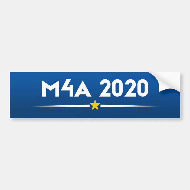 Medicare für alles 2020 autoaufkleber (Vorne)