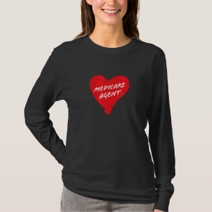Medicare Insurance Agent Aep Idea Niedlich Simple T-Shirt