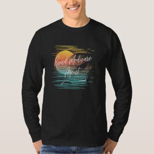 Medicare Insurance Agent Aep Idee Tropical Cruise T-Shirt