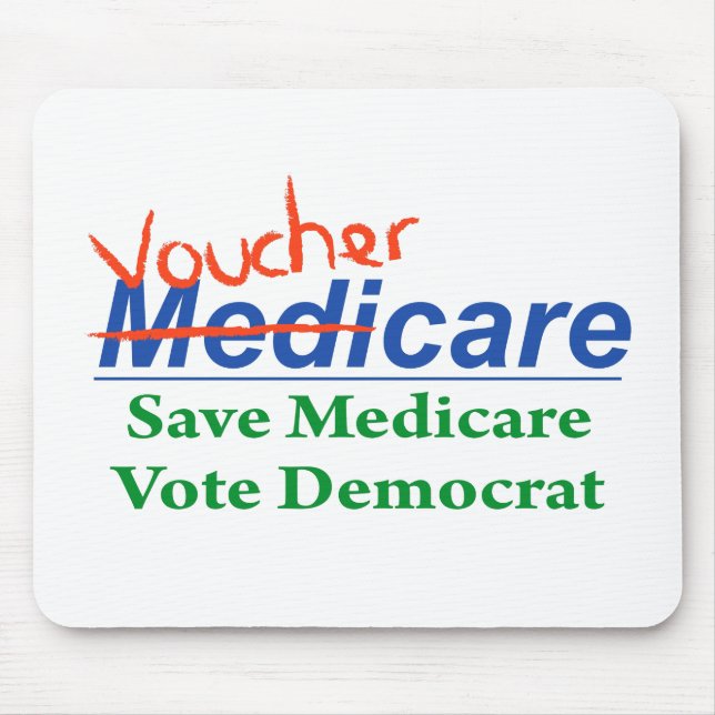 Medicare wird VoucherCare Mousepad (Vorne)