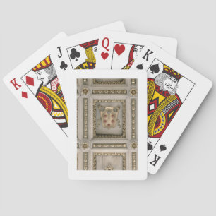 Medici Wappen, aus dem Teil der Kirche Spielkarten