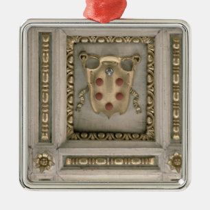 Medici Wappen, vom Laibung der Kirche Ornament Aus Metall