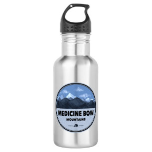 Medicine Bow Mountains Colorado Wyoming Camping Edelstahlflasche