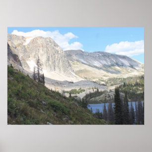 Medicine Bow Peak Landschaftlich Poster