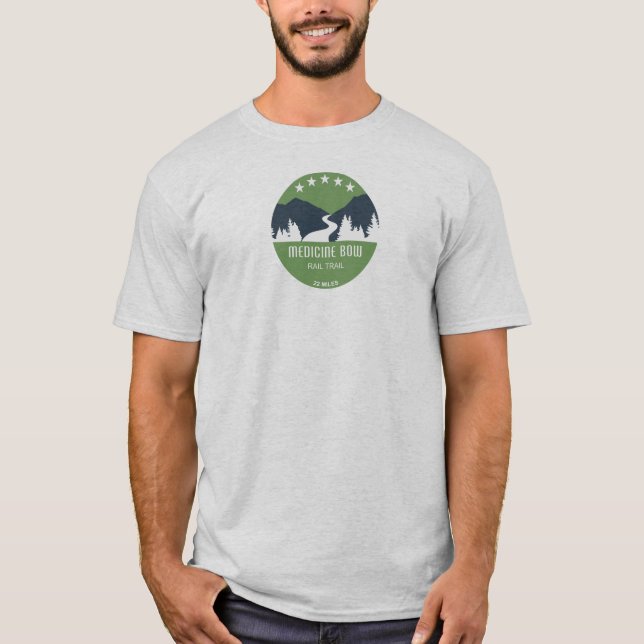Medicine Bow Rail Trail T-Shirt (Vorderseite)