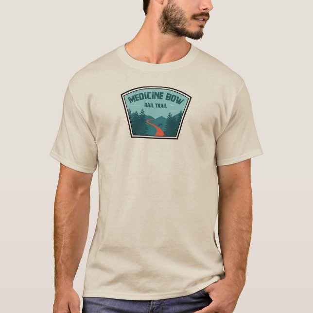 Medicine Bow Rail Trail T-Shirt (Vorderseite)