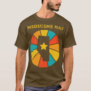 Medicine Hat Alberta Kanada Vintag stört Sou T-Shirt