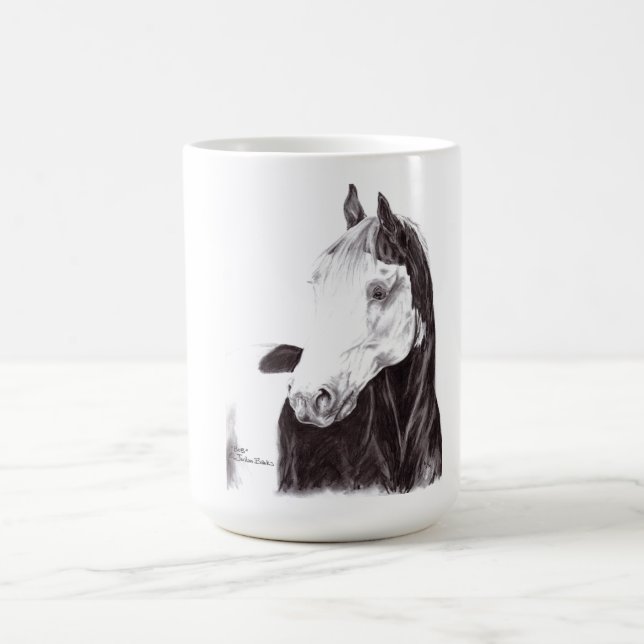 Medicine Hat Paint Horse Tasse (Mittel)